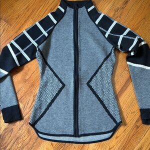 Smart Wool knit  zip up